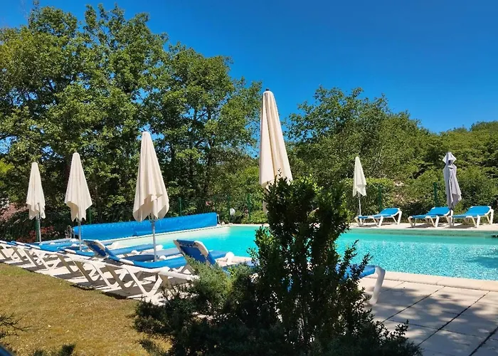 Cosy Au Pour 6 Avec Piscine Et Wi-fi, Proche Souillac - Fr-1-828-3 Lachapelle-Auzac